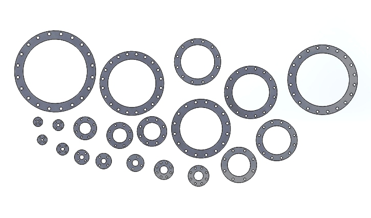 钢法兰DN10到DN600